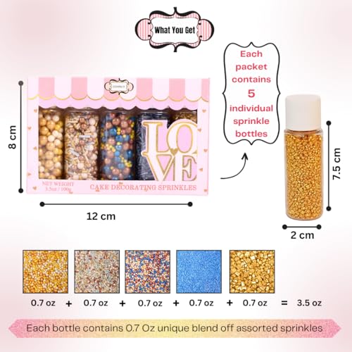 Cake Decorating Sprinkles (5 Ounce)