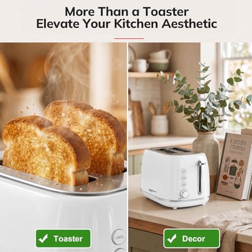 2 Slice Toaster (2 Slice / White)