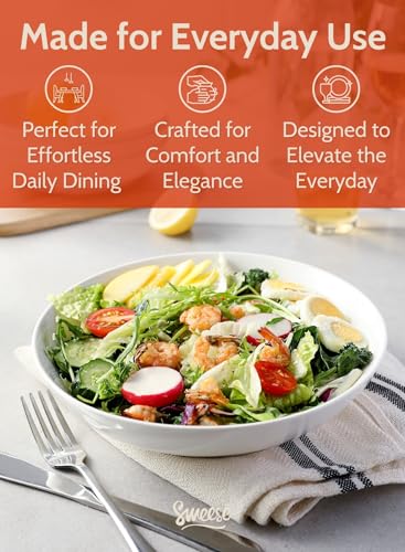 Large Salad Serving Bowls (6 Count)