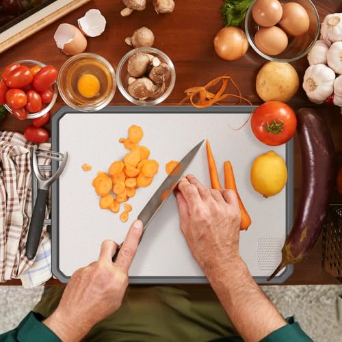 Titanium Cutting Boards for Kitchen (Titanium)