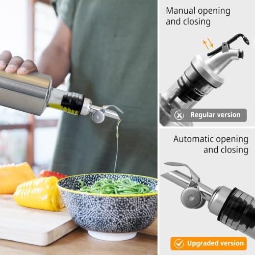 Olive oil dispenser spout ((304rose) 2pcs)