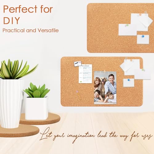 Rectangle Cork Trivets for Hot Dishes (09-12 Inch 2pcs Rectangular)