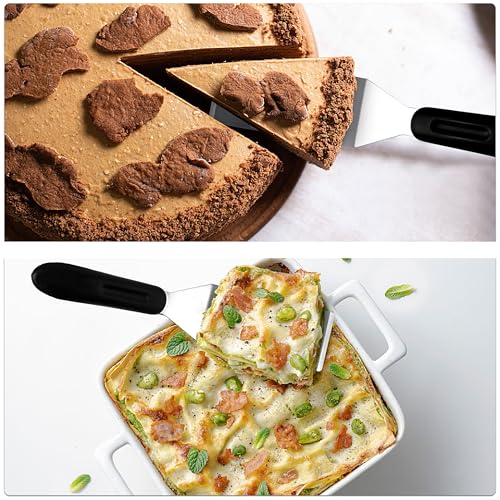 Small Spatula Mini Stainless Steel Serving Metal Spatula Set of 4 (4 PCS)