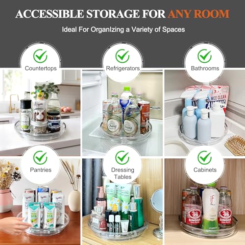 4 Pack Lazy Susan (9.25 in 4 Pack)