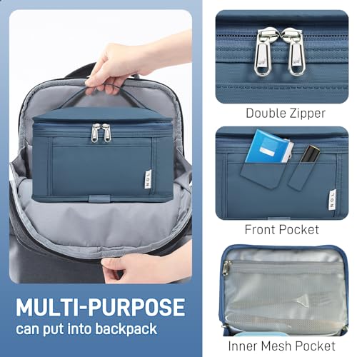 NOL Small Lunch Bag Mini Lunch Box Insulated Lunch Bag for Men