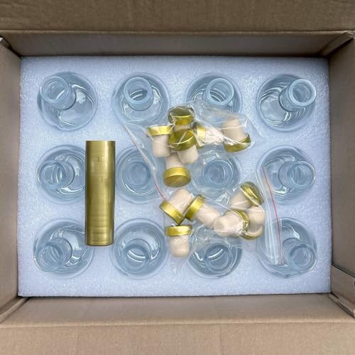 Clear Glass Bottles 6 oz (Clear-6oz-12pack)