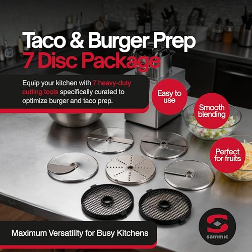 1010471 Taco & Burger Heavy Duty 7 Disc Package