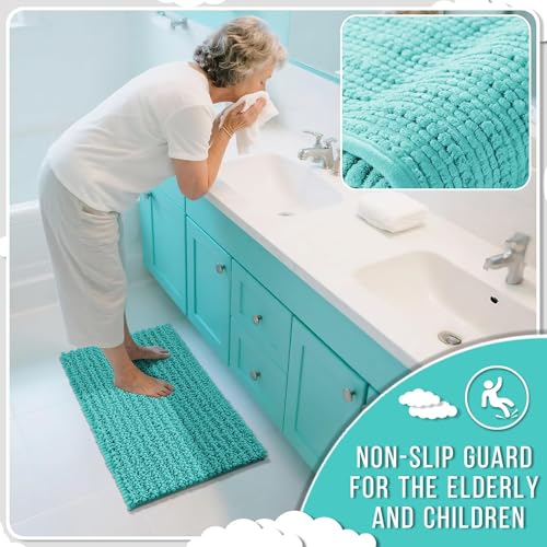 Bathroom Rugs Non Slip Washable