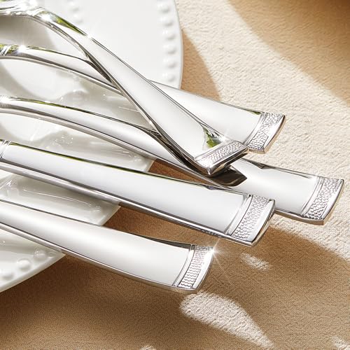 65 Piece Flatware Set (65-Piece / Silver)