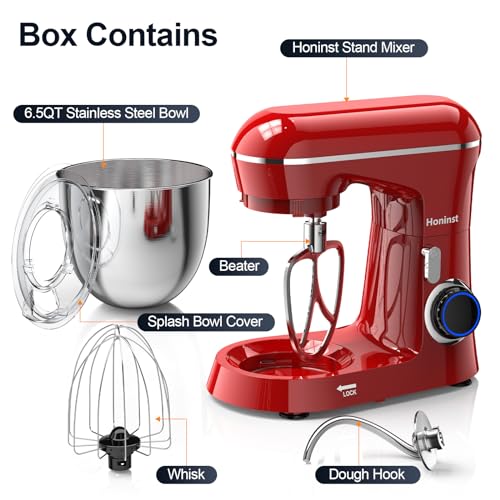 Stand Mixer 6.5QT 10 (Red)