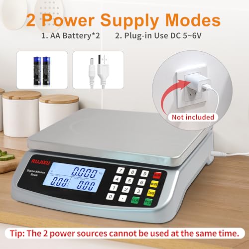 Food Scale 88lb (SILVER 40KG)