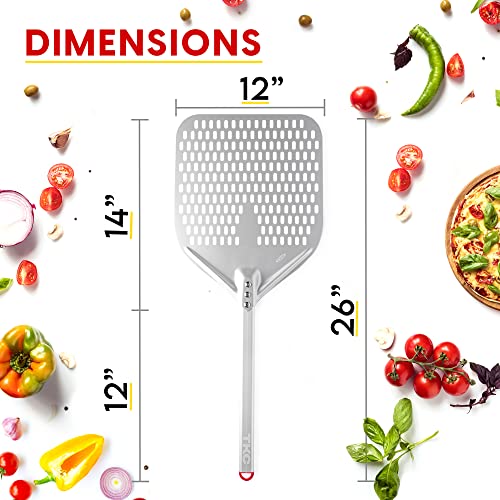 Perforated Pizza Peel 12 Inch