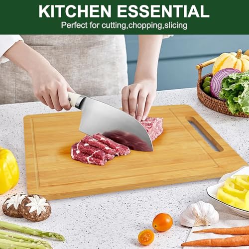 Bamboo Cutting Board (13.4"L x 8.7"W)