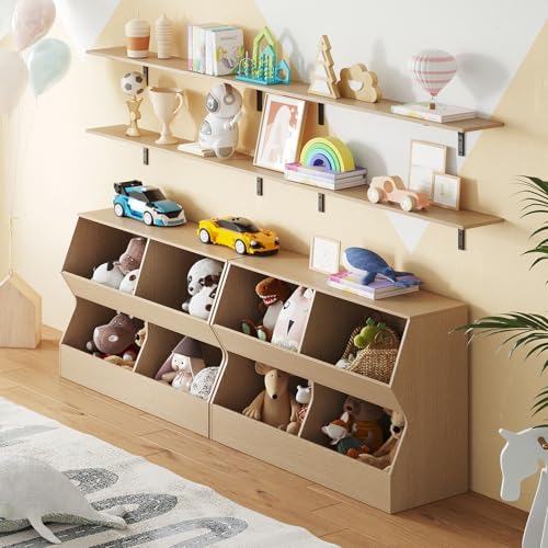 Long Wall Shelves (Natural / 55.1 Inch)