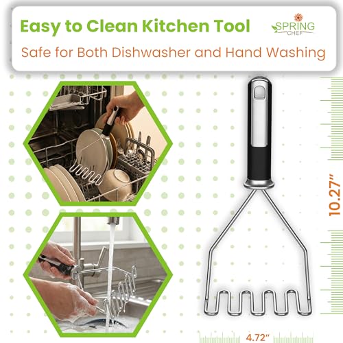 Stainless Steel Potato Masher (Large)