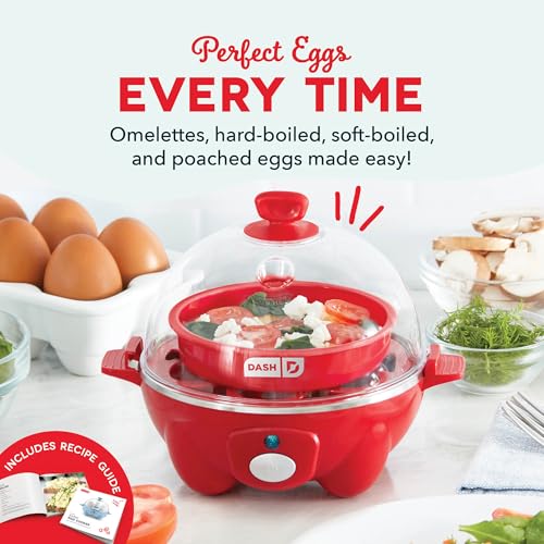 Rapid Egg Cooker (7 Eggs / Red)