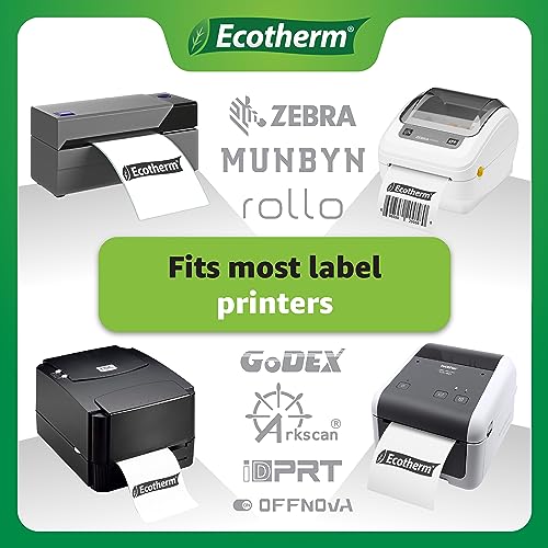 2.25" x 1.25" Thermal Labels (2.25 x 1.25 - 12600 Labels)