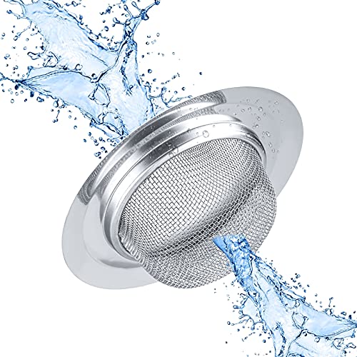 2Pcs Kitchen Sink Strainer (2 Count)