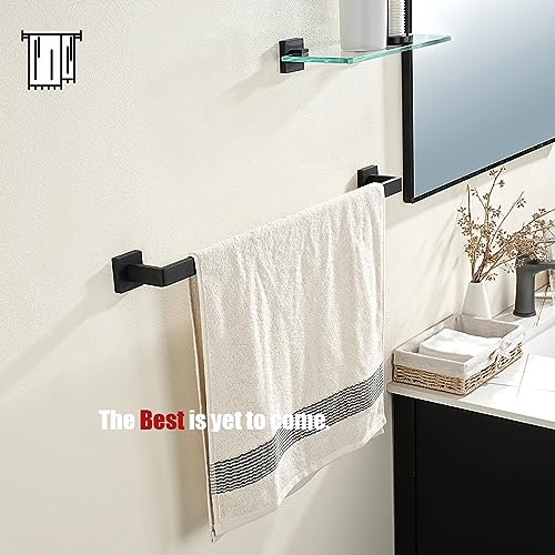 Black Towel Bar (29.41 Inch / Matte Black)
