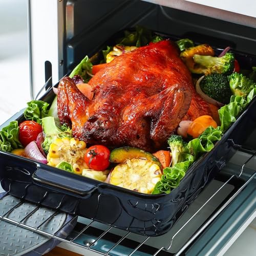 Ceramic Bakeware Set (Set of 4 / Blue)