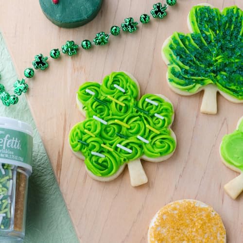 Dye Free St. Patricks Day Sprinkles (Shamrock)