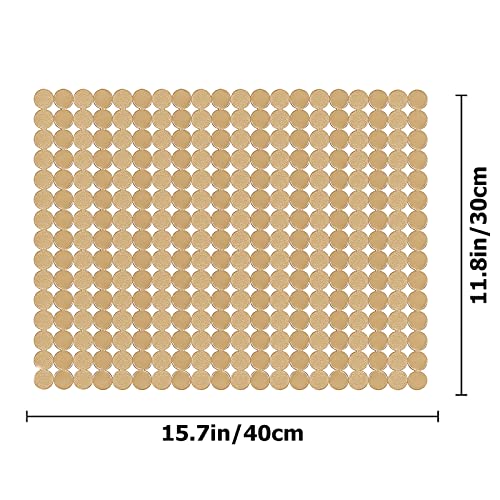 2Pack Adjustable Sink Protector Mats (Amber)