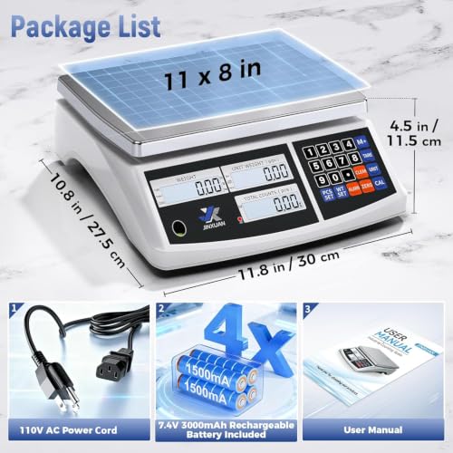 Industrial Counting Scale 40kg (40kg x 1g)