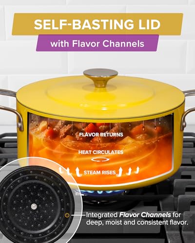 Lux 13 Piece Premium Cookware Collection (Goldenrod (G10))