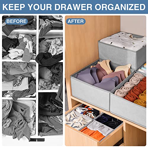 Drawer Organizer Clothes 12 Pack (12 Count)