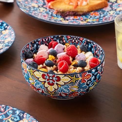 12 Pieces Dinnerware Sets (Service for 4 (12 Pcs) / Bohemian Red)