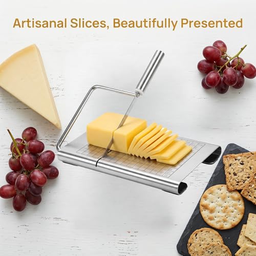 Cheese Slicer for Block Cheese with Blade (Convex Cheese Slicer)