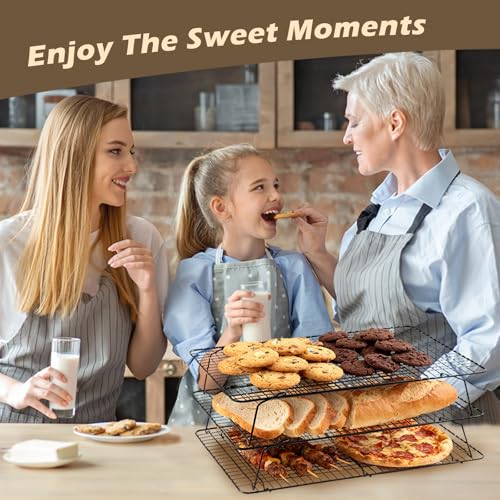 3 PCS Stackable Cooling Rack