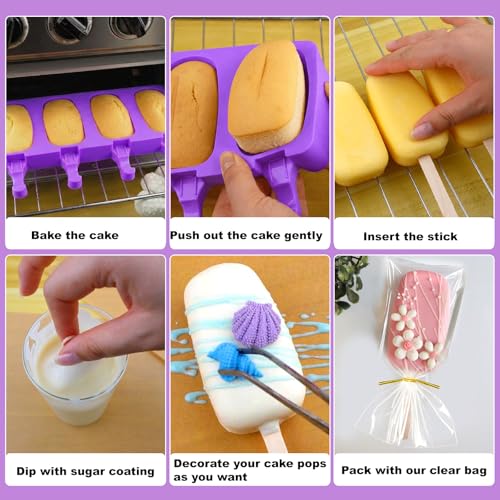 Cake Pop Mold Kit (Purple)