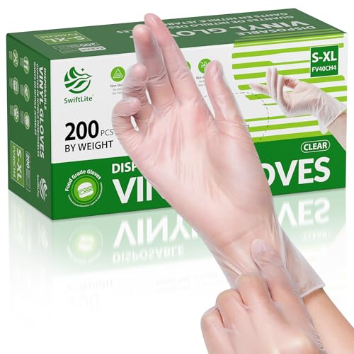 Disposable Vinyl Gloves (Large)
