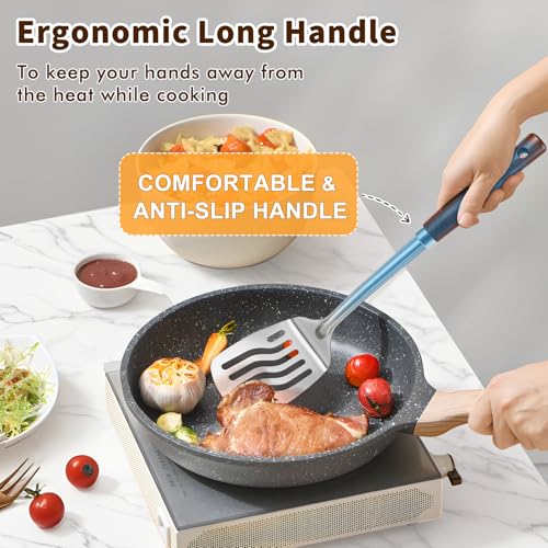 2 Pcs Stainless Steel Spatulas Set (C. 2PC Spatula)