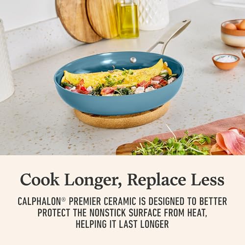 Premier Ceramic Nonstick 10 inch Frying Pan (10" Fry Pan / Macaron)