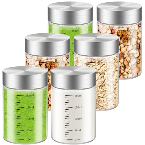 8 Oz Glass Bottles with Lid