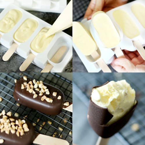 Popsicle Molds Set of 2 (green blue)