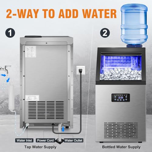 Commercial Ice Maker Machine (121Lbs/24)