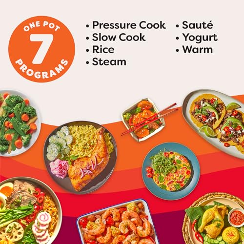 Duo 7-in-1 Mini Electric Pressure Cooker, Slow Rice Cooker, Steamer, Sauté, Yogurt Maker, Warmer & Sterilizer, Includes Free App with over 1900 Recipes, Stainless Steel, 3 Quart (3 Quarts)