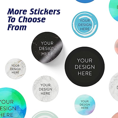 Custom Vinyl Stickers Your Image (100 Count)