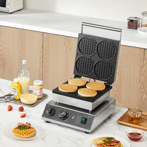 Commercial Waffle Maker (4*1Pcs)