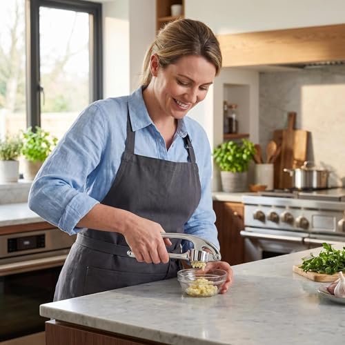 Garlic Press Stainless Steel