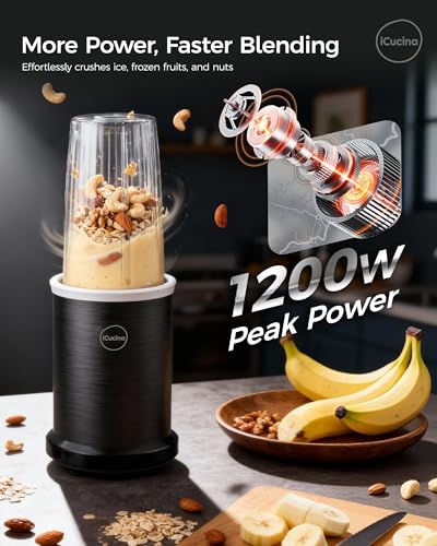 Smoothie Blender (1000W Personal blender)