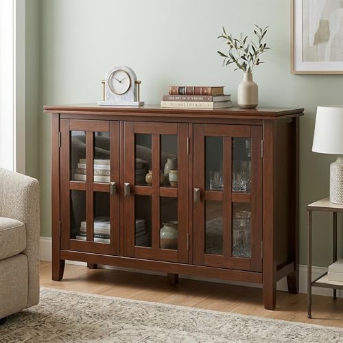 Artisan 44" Wide Solid Wood Cabinet in Russet Brown (Russet Brown / 44 inch)