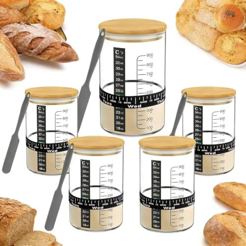 Pro Sourdough Bread Starter Kit (34oz-5pack)