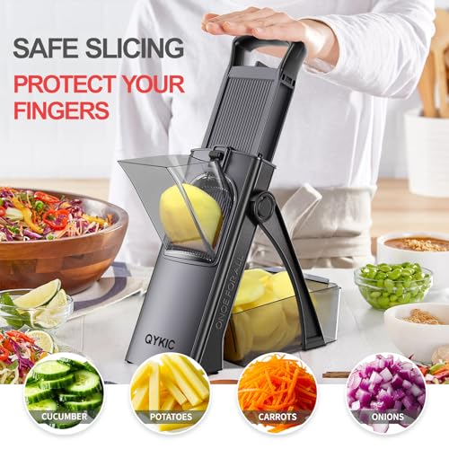 Mandoline Slicer for Kitchen (S3 Black)