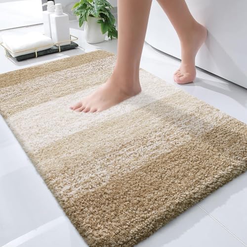 Small Bathroom Rugs 35x16 (35" X 16" / Tan)