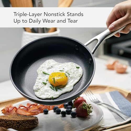 Hard Anodized Induction Nonstick Cookware Pots and Pans Set (Cookware Set (10 Piece))