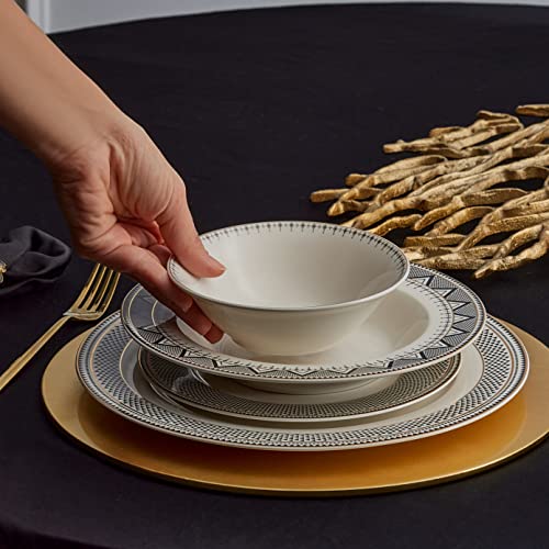 Globe 24 Piece Dinnerware Set for 6 People (Globe 6 Person)
